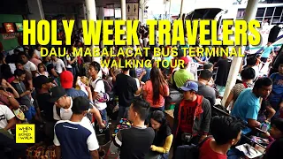 PASSENGERS CRAM IN BUS TERMINAL THIS HOLY WEEK | WHEN IM BORED I WALK