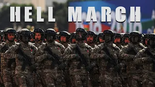 Azerbaijan & Turkish Army | "HELL MARCH" #türkaskeribaküde #azerbaycan #azerbaycanaskeri #türkaskeri