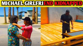 GTA V DUGGAN KIDNAPPED MICHAEL GIRLFRIEND 😲| #shorts