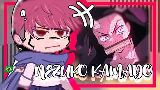 •|Sukuna Jujutsu Kaisen react to Nezuko Kamado|•// KNY// gacha club 🇧🇷/🇺🇸