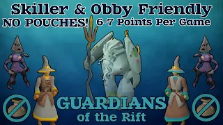 Level 3 Skiller Guardians of the Rift Method | NO Pouches | 6-7 Points Per Game | Obby Elite