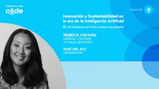 REBECA HWANG: Innovación y Sustentabilidad en la era de la Inteligencia Artificial