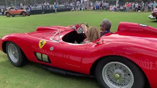 Amelia Island Concours 2019 best in show Award presentation with engine sounds of the amazing cars