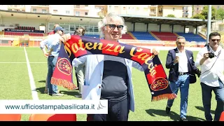 Presentazione Potenza Calcio 2022/2023: conferenza stampa del presidente Donato Macchia