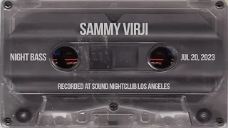 Sammy Virji US Debut UK Garage Set | LIVE from Night Bass LA