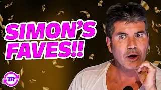 EVERY Simon Cowell AGT GOLDEN BUZZER EVER! 🌟