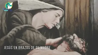 Jesus en brazos de su madre  - Visiones de Ana Catalina Emerich