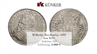 Künker Auktion 320: Die Slg. Heinz Thormann: Münzen, Medaillen, Marken und Zeichen von Anhalt