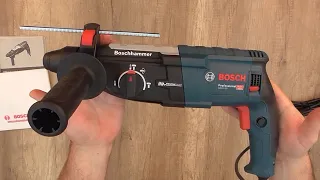 Unboxing BOSCH Professional GBH 2 28 Rotary Hammer SDS plus - Bob The Tool Man