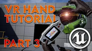 Procedural VR Hand Animation in UE5  | Tutorial Part 3 | Half Life: Alyx Procedural Grip Animations