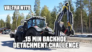 15 MIN DETACHMENT CHALLENGE 🔥 | HI-TEC 500F BACKHOE