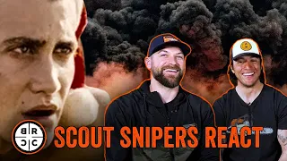 Marine Scout Snipers React to War Movies