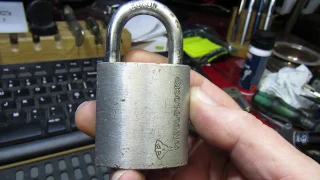 (143) Mul-T-Lock Garrison Padlock SPP'd & Gutted