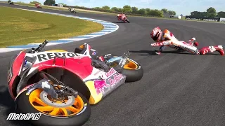 MotoGP 19 Crash Compilation