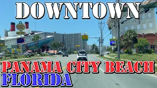Panama City Beach - Florida - 4K Downtown Drive