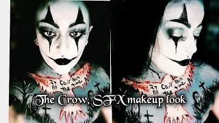 The Crow Sfx makeup look