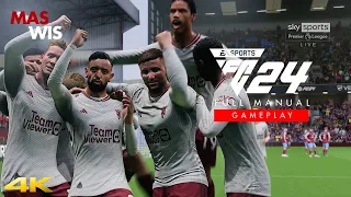 Burnley vs Manchester United | EA FC 24 Realistic Gameplay | EPL Matchday 06