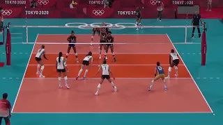 Volleyball Olympic Pool B : USA - Argentina 3:0 Full Match