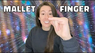 Sports Medicine Doctor Teaches About Her Own Injuries || Mallet Finger