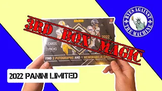 2022 Panini Limited Football Hobby Box Break  & Review