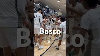 St. John Bosco Basketball GETS HYPE before beating Centennial High in CIF-SS Open Division Playoffs