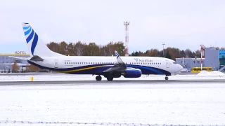 Boeing 737-800 (VQ-BPM). Nordstar. Толмачево (OVB, UNNT)