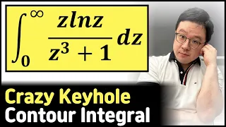 A Ridiculous Complex Keyhole Contour Integral with Epic Solution