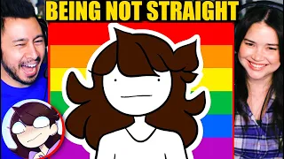 BEING NOT STRAIGHT - Reaction! | Jaiden Animations
