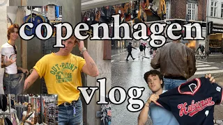 copenhagen vlog - thrifting, vintage, designer shopping