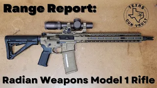 Range Report: Radian Weapons Model 1 AR-15 (.223 Wylde)