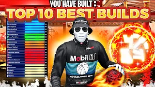 TOP 10 BEST BUILDS ON NBA 2K24 NEXT GEN + CURRENT GEN! THE MOST OVERPOWERED BUILDS ON NBA 2K24!