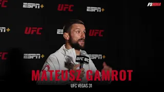 Mateusz Gamrot full UFC Vegas 31 post-fight interview