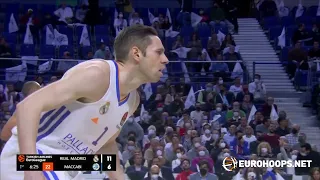 Real Madrid-Maccabi Playtika Tel Aviv 84-74: Fabien Causeur (20 points)