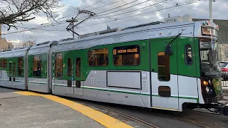 MBTA Green Line Type 9 LRV ride: Copley to Boston College