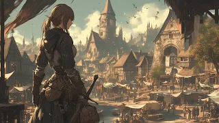 Relaxing Medieval Music - Fantasy Bard/Tavern Ambience, Relaxing Sleep Music, Market Day