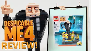 LEGO Despicable Me Review: 75582 Brick-Built Gru and Minions (2024 Set)