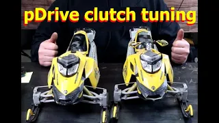 Ski-Doo pDrive clutch how ramps work Part 4 iBackshift