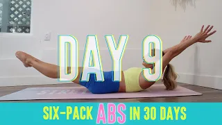 GET SIX-PACK ABS IN 30 DAYS CHALLENGE! Day 9: Hollywood HoneybeeDay! #StretchyFitAbs