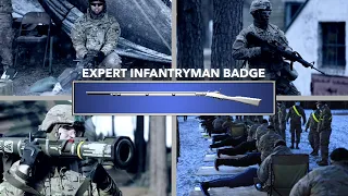 NATO eFP Battlegroup 🇵🇱Poland tests out for 🇺🇸Expert Infantryman Badge