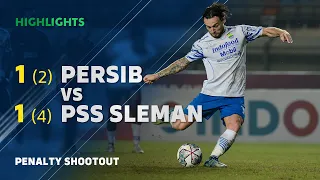 MATCH HIGHLIGHTS PERSIB 1(2) - 1(4) PSS SLEMAN | PIALA PRESIDEN 2022