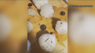 After massive hail storm damage, Ore City residents pick up pieces