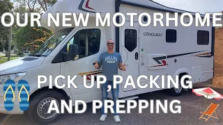 JAYCO CONQUEST MS24-4 - FINALLY PICKING UP OUR NEW MOTORHOME - RESUMING RV LIFE.