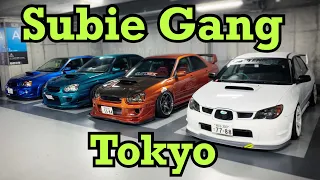 Voltex WRX STi at Car Meets in Japan!  Akihabara UDX and Daikoku Parking Area