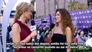 Shania Twain - 2013 ACM Red Carpet (Legendado)