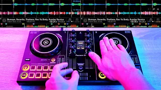 PRO DJ DOES INSANE DJ TRICKS ON THIS "TOY CONTROLER" - Fast and Creative DJ Mixing Ideas