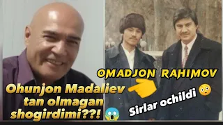 Ohunjon Madaliyev shogirdi Omadjon Rahimov