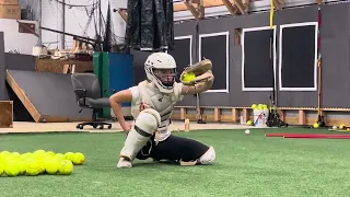 Emi Jeras 2025 - C/3B - Catching workout 10 4 23