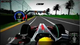 [rFactor] F1 2010 Lewis Hamilton Australia 1080p [HD]