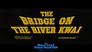 The Bridge on the River Kwai (1957) title sequence