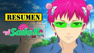 🔺 Saiki Kusuo no Psi nan TEMPORADA 1 y 2 | RESUMEN ANIME en 67 Minutos | El PSIQUICO MAS PODEROSO